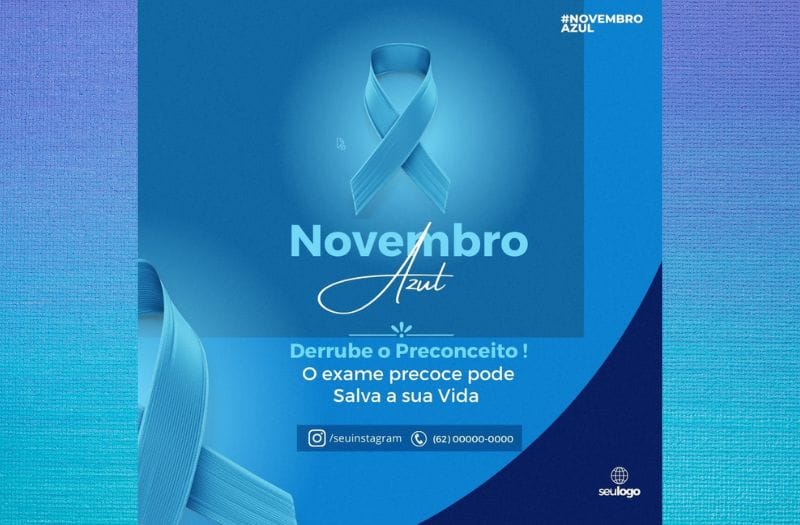 Design Canva Fornefy Novembro Azul Kit 1